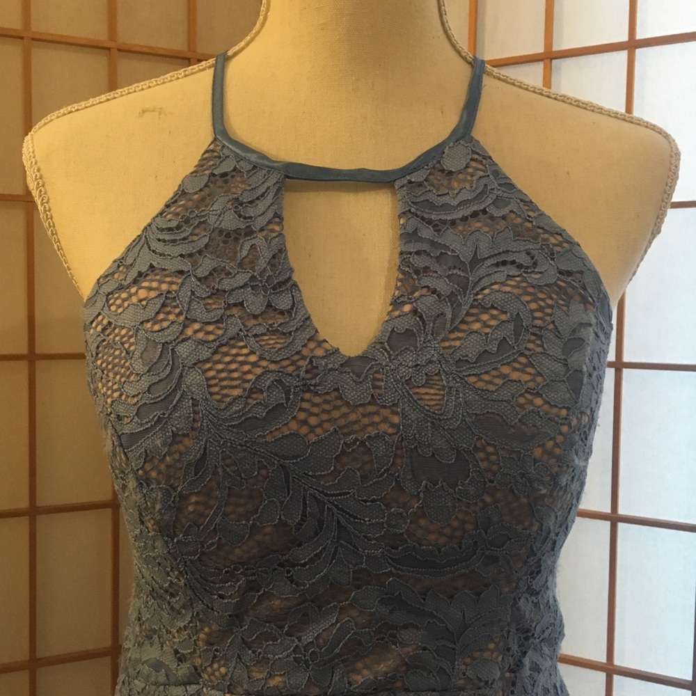 Blue Cocktail Dress